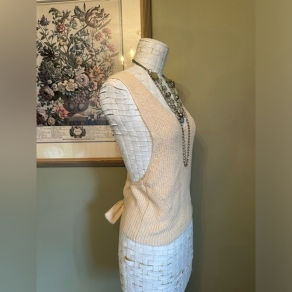 House of Harlow 1960 Boho Knit Wrap Top